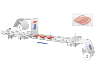 全自动热成型真空包装机
